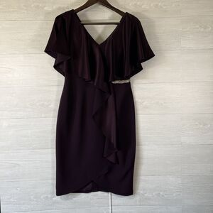 Daymor Couture Purple Party Dress Size 6